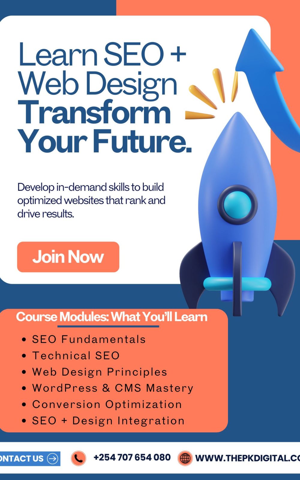 Learn SEO and Web design